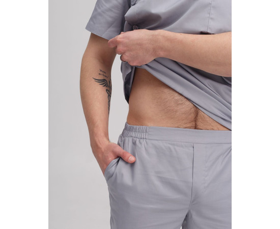 Зображення 8 Медичний костюм чоловічий Техас сірий р. 54, "БІЛИЙ ХАЛАТ" 136-328-677, Розмір: 54, Цвет: сірий