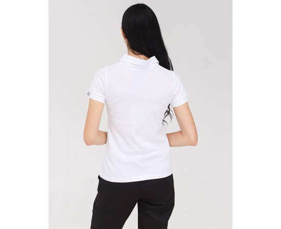 Изображение 2 Медицинское поло женское белое р. XL, "БЕЛЫЙ ХАЛАТ" 147-324-677, Размер: XL, Цвет: белый