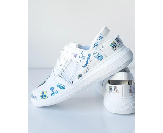 Зображення 6 Взуття медичне кросівки з відкритою п'ятою Laboratory PU підошва р. 36, "БІЛИЙ ХАЛАТ" 347-324-590, Розмір: 36, Цвет: laboratory