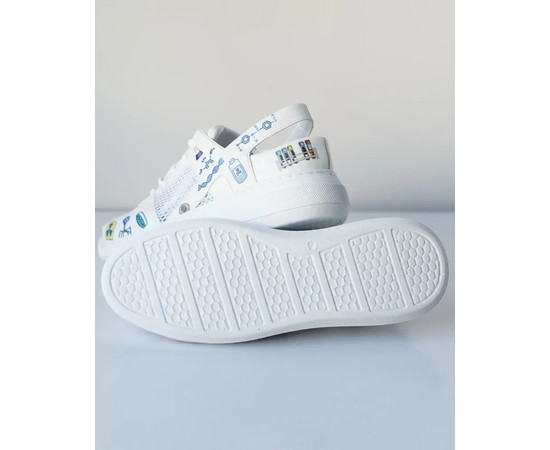 Зображення 5 Взуття медичне кросівки з відкритою п'ятою Laboratory PU підошва р. 36, "БІЛИЙ ХАЛАТ" 347-324-590, Розмір: 36, Цвет: laboratory