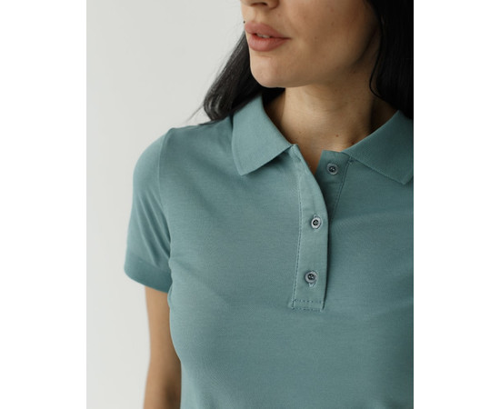 Зображення 3 Медичне поло жіноче блакитно-сіре р. L, "БІЛИЙ ХАЛАТ" 147-428-677, Розмір: L, Цвет: блакитно-сірий