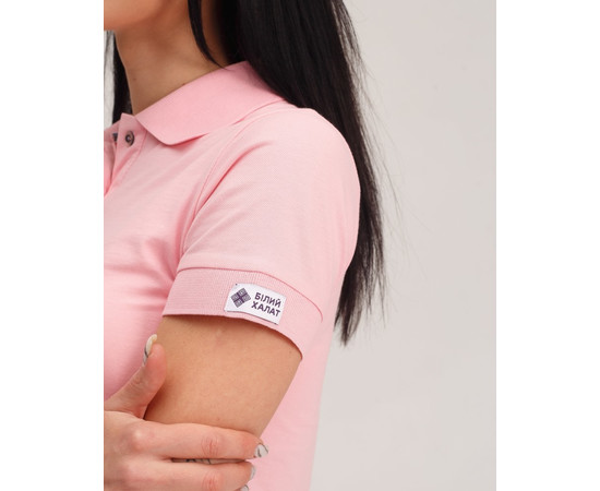 Зображення 3 Медичне поло жіноче рожеве р. M, "БІЛИЙ ХАЛАТ" 147-337-677, Розмір: M, Цвет: рожевий