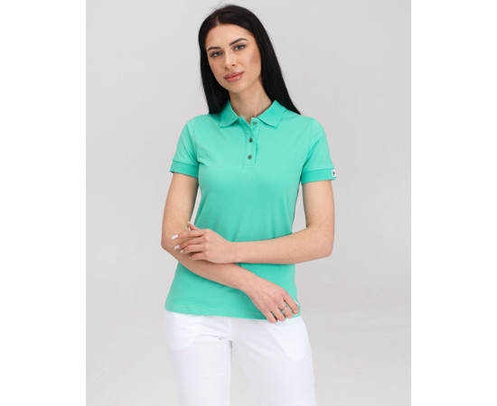 Зображення 5 Медичне поло жіноче ментол р. L, "БІЛИЙ ХАЛАТ" 147-441-677, Розмір: L, Цвет: ментол