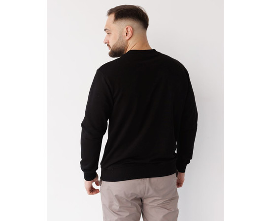 Зображення 2 Медичний світшот Монреаль чоловічий чорний р. L, "БІЛИЙ ХАЛАТ" 470-321-758, Розмір: L, Цвет: чорний