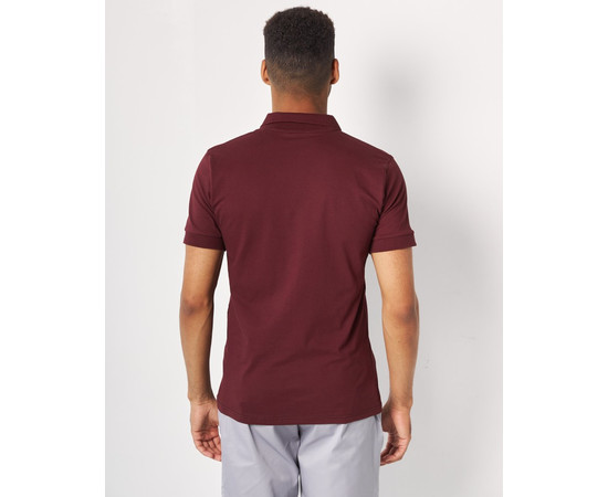 Зображення 2 Медичне поло чоловіче вишневе р. XL, "БІЛИЙ ХАЛАТ" 148-416-677, Розмір: XL, Цвет: вишневий