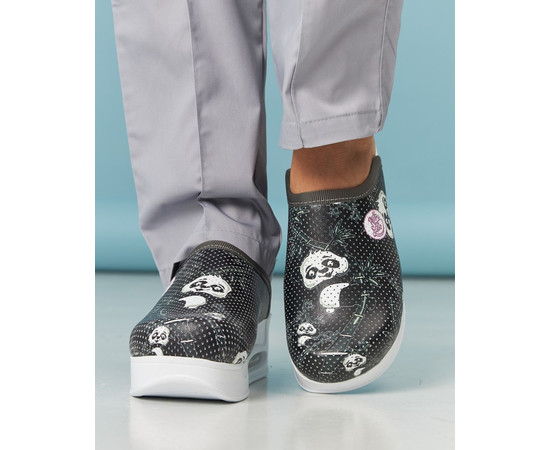 Зображення 2 Взуття медичне сабо Panda з білою підошвою AirMax р. 36, "БІЛИЙ ХАЛАТ" 149-324-603, Розмір: 36, Цвет: panda