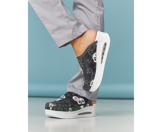 Зображення 3 Взуття медичне сабо Panda з білою підошвою AirMax р. 38, "БІЛИЙ ХАЛАТ" 149-324-603, Розмір: 38, Цвет: panda