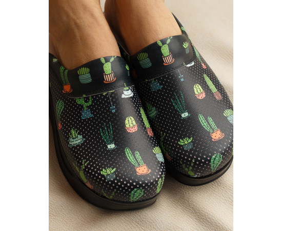 Зображення 3 Взуття медичне сабо Cactus Black з підошвою AirMax р. 38, "БІЛИЙ ХАЛАТ" 352-321-825, Розмір: 38, Цвет: cactus black