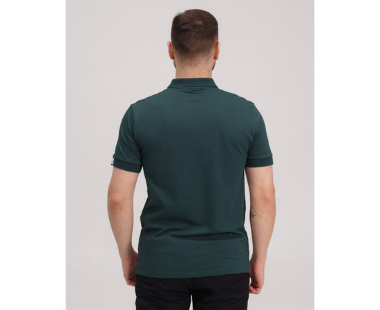 Зображення 3 Медичне поло чоловіче темно-зелене р. 2XL, "БІЛИЙ ХАЛАТ" 148-430-677, Розмір: 2XL, Цвет: темно-зелений