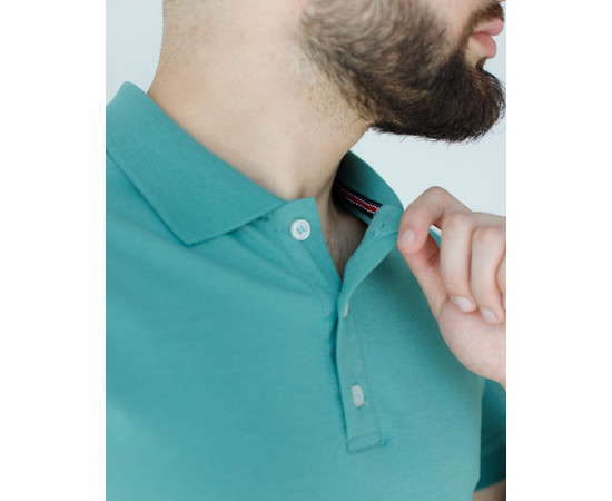 Зображення 3 Медичне поло чоловіче блакитно-сіре р. 2XL, "БІЛИЙ ХАЛАТ" 148-428-677, Розмір: 2XL, Цвет: блакитно-сірий