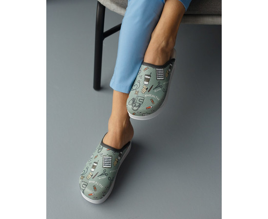Зображення 3 Взуття медичне сабо Health Olive c підошвою AirMax р. 36, "БІЛИЙ ХАЛАТ" 149-350-699, Розмір: 36, Цвет: health olive