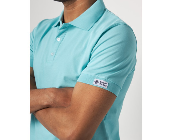 Зображення 3 Медичне поло чоловіче ментол р. 2XL, "БІЛИЙ ХАЛАТ" 148-441-677, Розмір: 2XL, Цвет: ментол