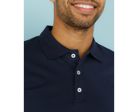 Зображення 3 Медичне поло чоловіче синє р. 2XL, "БІЛИЙ ХАЛАТ" 148-322-677, Розмір: 2XL, Цвет: синий