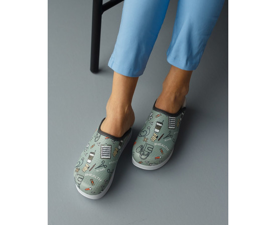 Зображення 4 Взуття медичне сабо Health Olive c підошвою AirMax р. 36, "БІЛИЙ ХАЛАТ" 149-350-699, Розмір: 36, Цвет: health olive