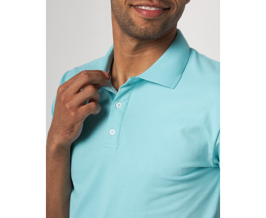 Зображення 4 Медичне поло чоловіче ментол р. XL, "БІЛИЙ ХАЛАТ" 148-441-677, Розмір: XL, Цвет: ментол