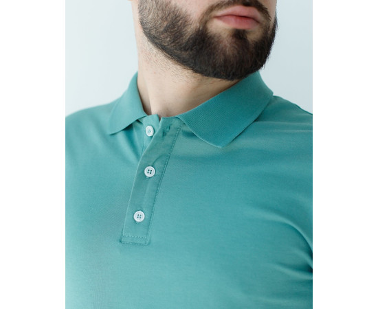 Зображення 4 Медичне поло чоловіче блакитно-сіре р. 3XL, "БІЛИЙ ХАЛАТ" 148-428-677, Розмір: 3XL, Цвет: блакитно-сірий