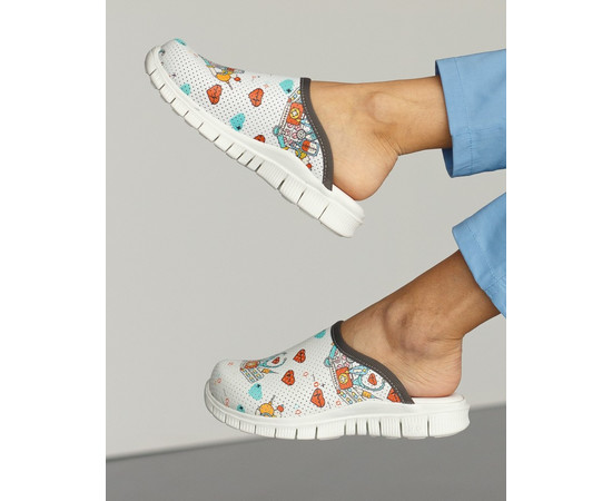 Изображение 4 Обувь медицинская сабо Medicine white с подошвой Lite р. 40, "БЕЛЫЙ ХАЛАТ" 149-375-596, Размер: 40, Цвет: medicine white