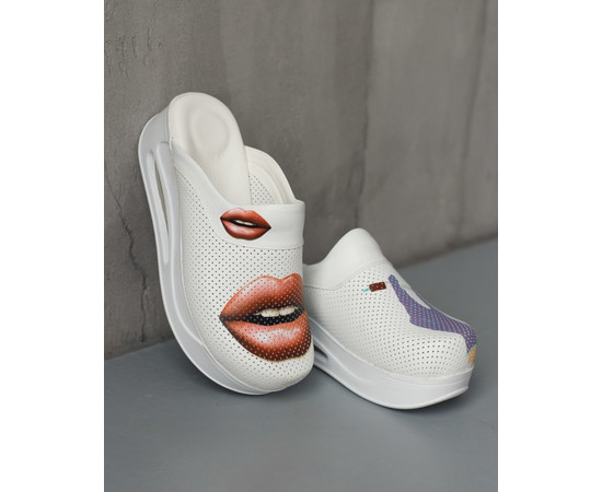 Зображення 5 Взуття медичне сабо Lips injection c підошвою AirMax р. 36, "БІЛИЙ ХАЛАТ" 352-324-820, Розмір: 36, Цвет: lips injection