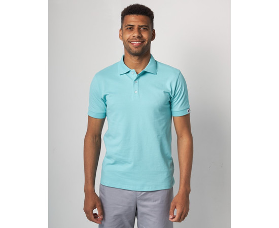 Зображення 6 Медичне поло чоловіче ментол р. S, "БІЛИЙ ХАЛАТ" 148-441-677, Розмір: S, Цвет: ментол