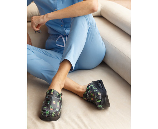 Зображення 6 Взуття медичне сабо Cactus Black з підошвою AirMax р. 40, "БІЛИЙ ХАЛАТ" 352-321-825, Розмір: 40, Цвет: cactus black