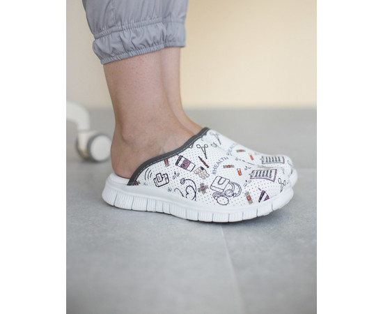 Зображення 6 Взуття медичне сабо Health white c підошвою Lite р. 37, "БІЛИЙ ХАЛАТ" 149-375-580, Розмір: 37, Цвет: health white