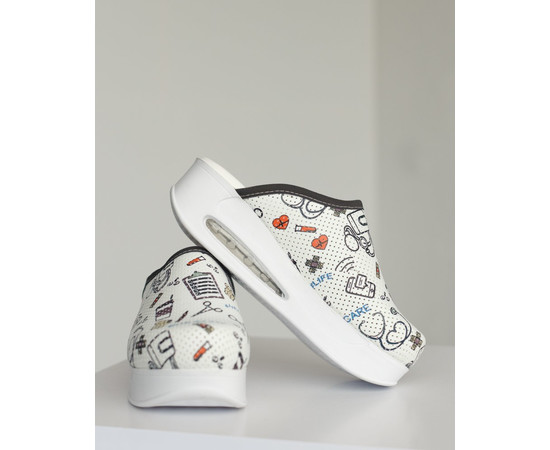 Зображення 6 Взуття медичне сабо Health white c підошвою AirMax р. 36, "БІЛИЙ ХАЛАТ" 149-324-699, Розмір: 36, Цвет: health white