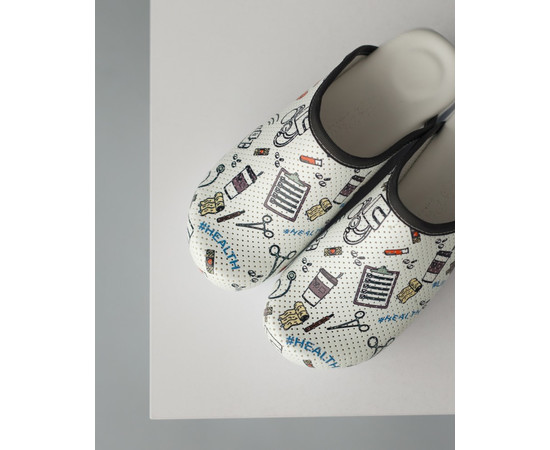 Изображение 7 Обувь медицинская сабо Health white c подошвой AirMax р. 38, "БЕЛЫЙ ХАЛАТ" 149-324-699, Размер: 38, Цвет: health white