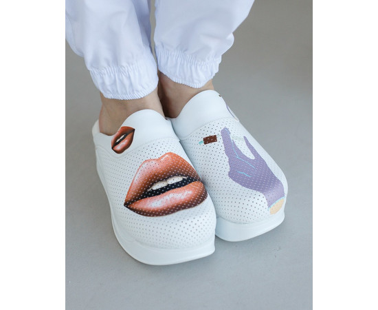 Зображення 7 Взуття медичне сабо Lips injection c підошвою AirMax р. 39, "БІЛИЙ ХАЛАТ" 352-324-820, Розмір: 39, Цвет: lips injection