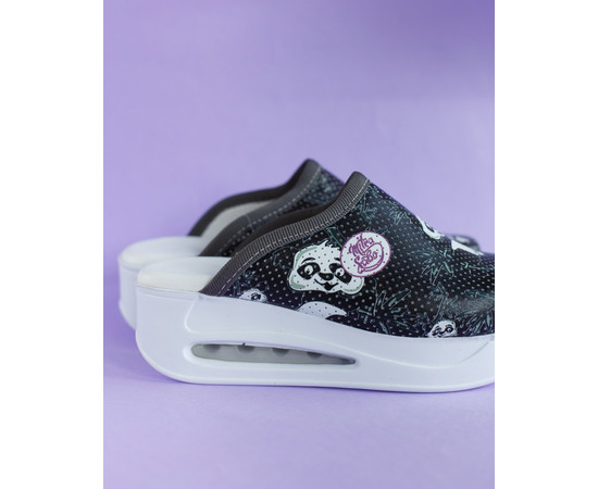 Зображення 8 Взуття медичне сабо Panda з білою підошвою AirMax р. 39, "БІЛИЙ ХАЛАТ" 149-324-603, Розмір: 39, Цвет: panda