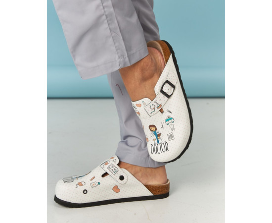 Изображение 2 Обувь медицинская сабо ортопедические DOCTOR WOMAN р. 39, "БЕЛЫЙ ХАЛАТ" 176-324-574, Размер: 39, Цвет: doctor woman