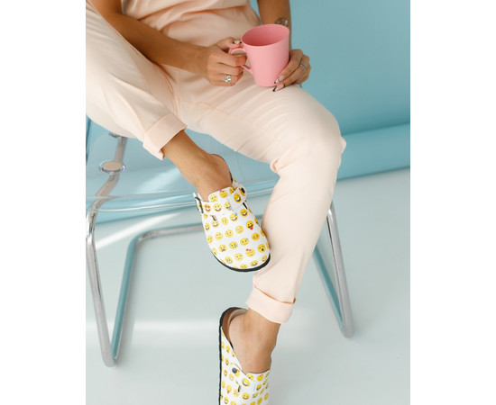 Зображення 2 Взуття медичне сабо ортопедичні EMOJI р. 39, "БІЛИЙ ХАЛАТ" 176-457-879, Розмір: 39, Цвет: emoji