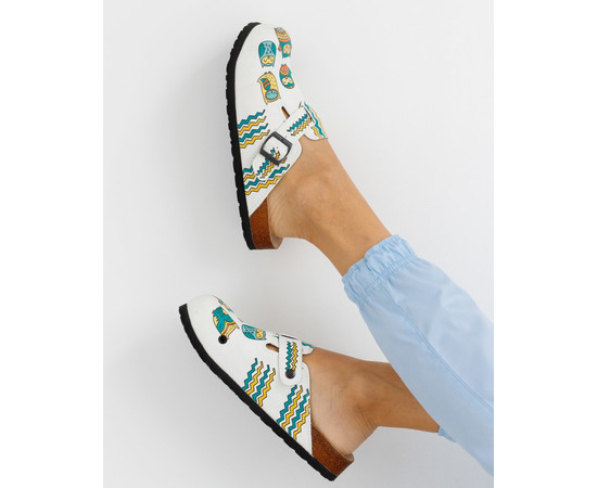 Зображення 2 Взуття медичне сабо ортопедичні OWLS р. 40, "БІЛИЙ ХАЛАТ" 176-380-602, Розмір: 40, Цвет: owls