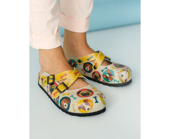 Зображення 3 Взуття медичне сабо ортопедичні DOGS р. 39, "БІЛИЙ ХАЛАТ" 176-403-880, Розмір: 39, Цвет: dogs