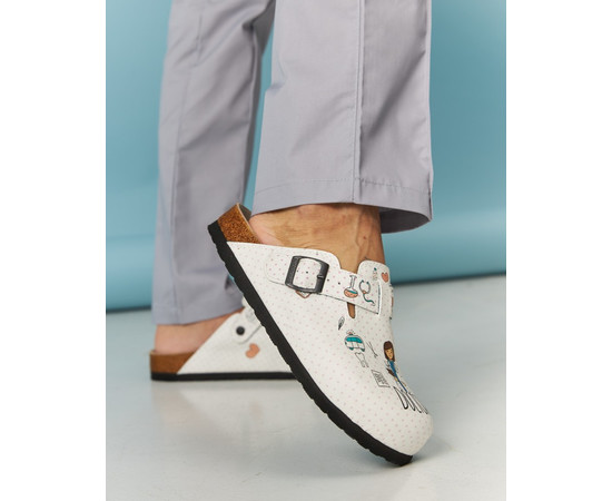 Изображение 3 Обувь медицинская сабо ортопедические DOCTOR WOMAN р. 39, "БЕЛЫЙ ХАЛАТ" 176-324-574, Размер: 39, Цвет: doctor woman