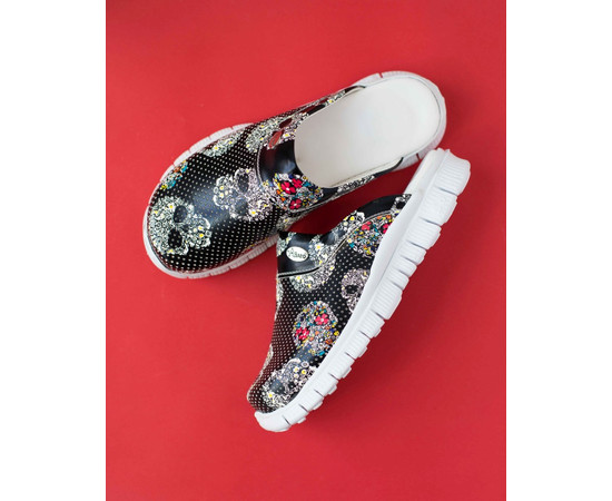 Зображення 4 Взуття медичне сабо Череп з підошвою Lite р. 36, "БІЛИЙ ХАЛАТ" 149-321-663, Розмір: 36, Цвет: череп