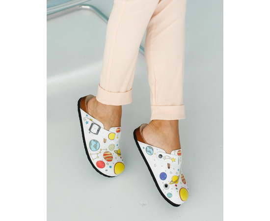 Зображення 5 Взуття медичне сабо ортопедичні PLANETS р. 39, "БІЛИЙ ХАЛАТ" 176-464-595, Розмір: 39, Цвет: planets