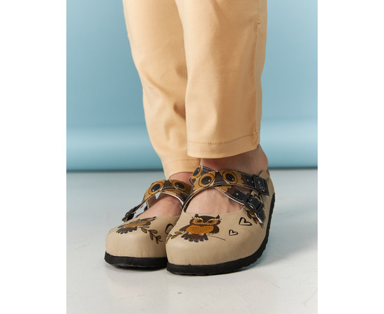 Зображення 5 Взуття медичне сабо ортопедичні OWL HEART р. 40, "БІЛИЙ ХАЛАТ" 176-370-602, Розмір: 40, Цвет: owl heart