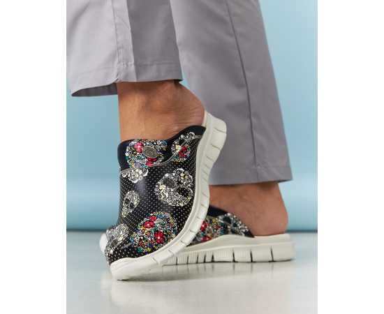 Зображення 6 Взуття медичне сабо Череп з підошвою Lite р. 39, "БІЛИЙ ХАЛАТ" 149-321-663, Розмір: 39, Цвет: череп