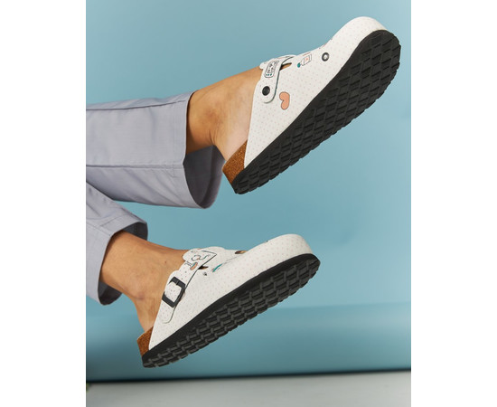 Зображення 7 Взуття медичне сабо ортопедичні DOCTOR WOMAN р. 37, "БІЛИЙ ХАЛАТ" 176-324-574, Розмір: 37, Цвет: doctor woman