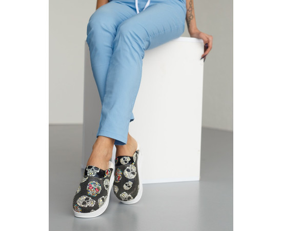 Зображення 8 Взуття медичне сабо Череп з підошвою AIR MAX р. 36, "БІЛИЙ ХАЛАТ" 149-321-664, Розмір: 36, Цвет: череп