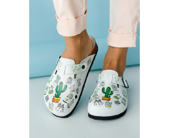 Изображение 2 Обувь медицинская сабо ортопедические CACTUS р. 36, "БЕЛЫЙ ХАЛАТ" 176-350-825, Размер: 36, Цвет: cactus