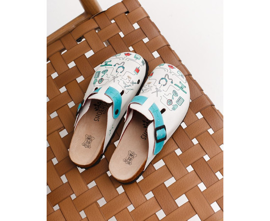 Зображення 3 Взуття медичне сабо ортопедичні SURGICAL CARDIO р. 37, "БІЛИЙ ХАЛАТ" 176-371-614, Розмір: 37, Цвет: surgical cardio