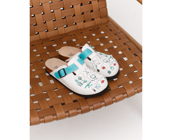 Зображення 4 Взуття медичне сабо ортопедичні SURGICAL CARDIO р. 44, "БІЛИЙ ХАЛАТ" 176-371-614, Розмір: 44, Цвет: surgical cardio