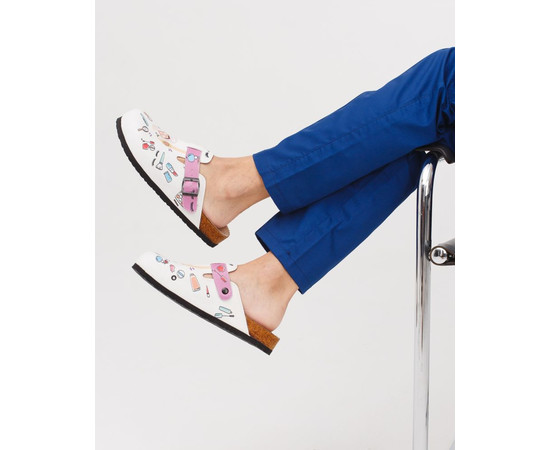 Изображение 6 Обувь медицинская сабо ортопедические BEAUTY AESTHETIC р. 39, "БЕЛЫЙ ХАЛАТ" 176-324-561, Размер: 39, Цвет: beauty aesthetic