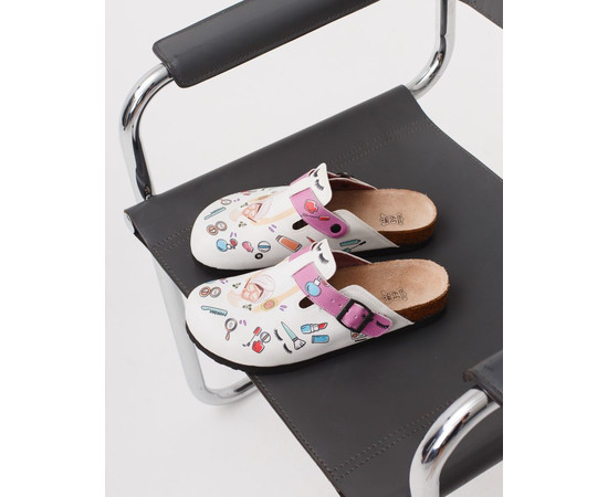 Зображення 2 Взуття медичне сабо ортопедичні BEAUTY AESTHETIC р. 41, "БІЛИЙ ХАЛАТ" 176-324-561, Розмір: 41, Цвет: beauty aesthetic