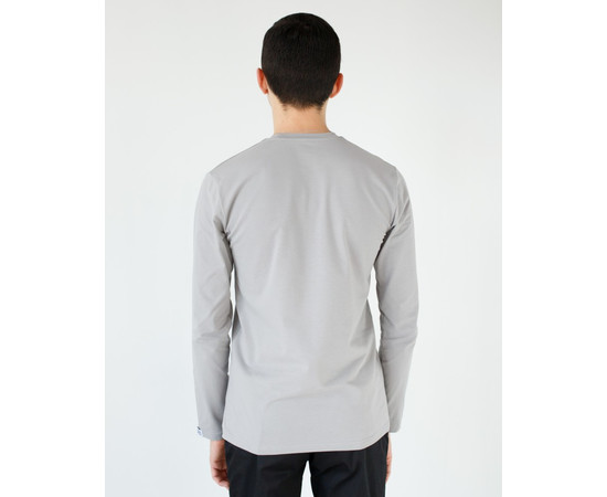 Зображення 2 Медичний лонгслів чоловічий світло-сірий р. L, "БІЛИЙ ХАЛАТ" 357-419-716, Розмір: L, Цвет: світло сірий