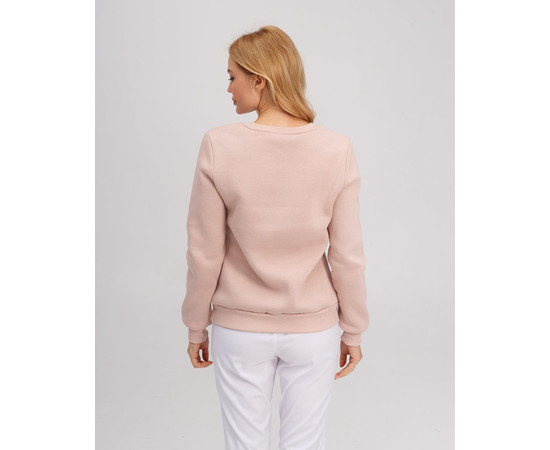 Зображення 2 Медичний утеплений світшот жіночий Аляска світло-бежевий р. 2XL, "БІЛИЙ ХАЛАТ" 364-367-842, Розмір: 2XL, Цвет: Світло-бежевий