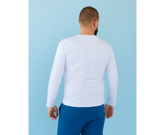 Зображення 2 Медичний лонгслів чоловічий білий р. XL, "БІЛИЙ ХАЛАТ" 357-324-716, Розмір: XL, Цвет: білий