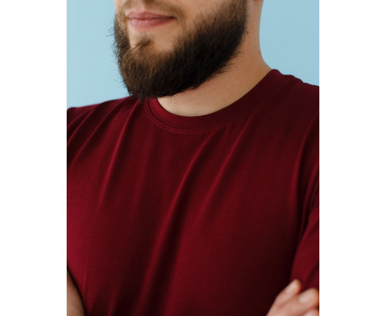 Зображення 3 Медичний лонгслів чоловічий бордовий р. L, "БІЛИЙ ХАЛАТ" 357-349-716, Розмір: L, Цвет: бордовий