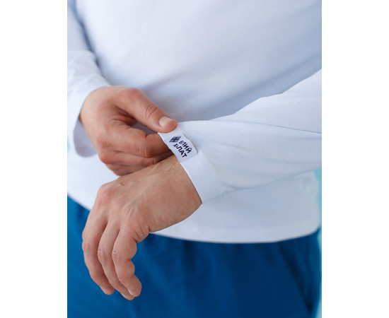 Зображення 3 Медичний лонгслів чоловічий білий р. 2XL, "БІЛИЙ ХАЛАТ" 357-324-716, Розмір: 2XL, Цвет: білий